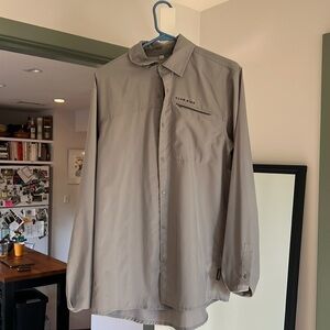 Club ride long sleeve snap shirt